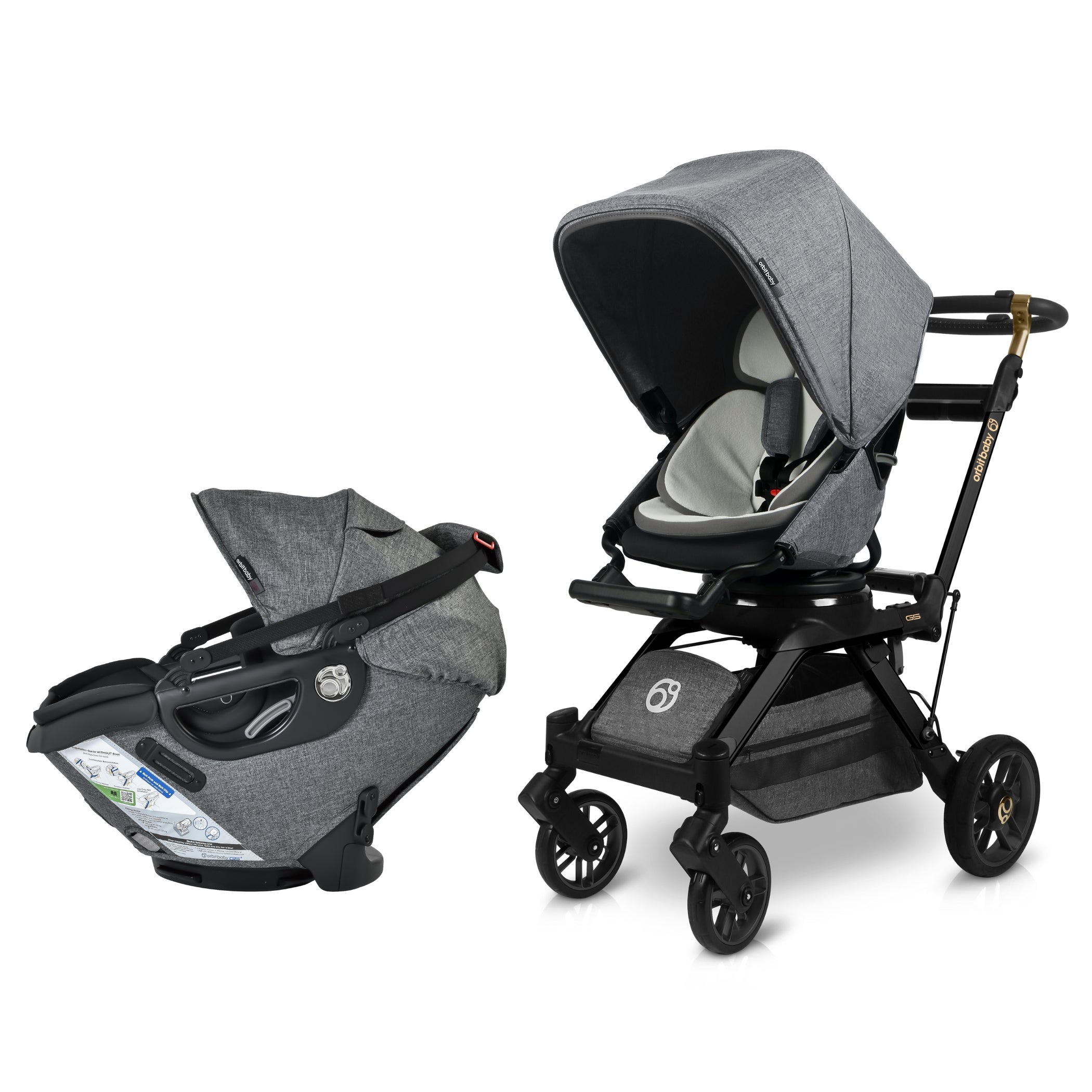 Orbit Baby Stroll & Ride Travel System | Milk & Baby