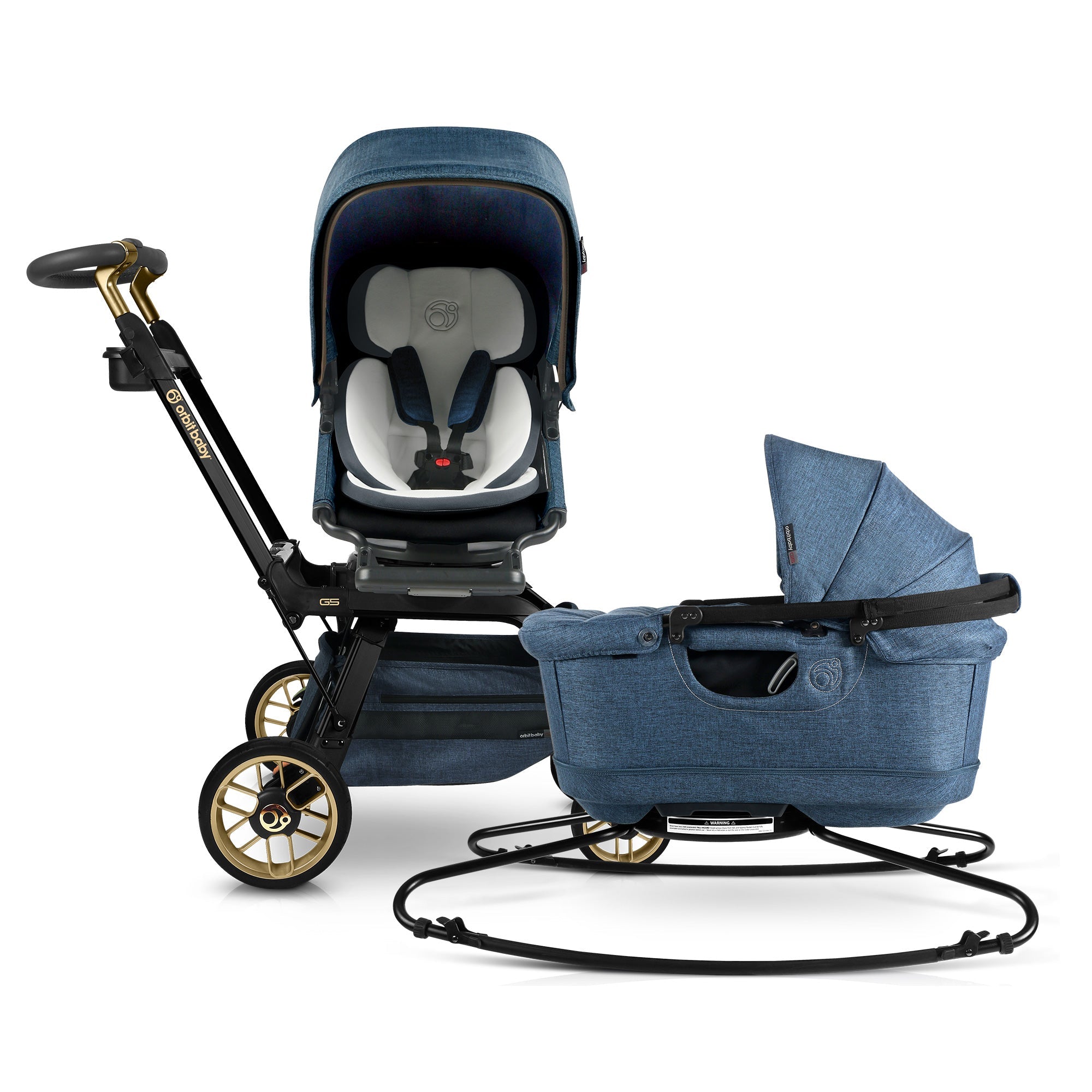 Orbit Baby Stroll & Lounge Travel System | Milk & Baby