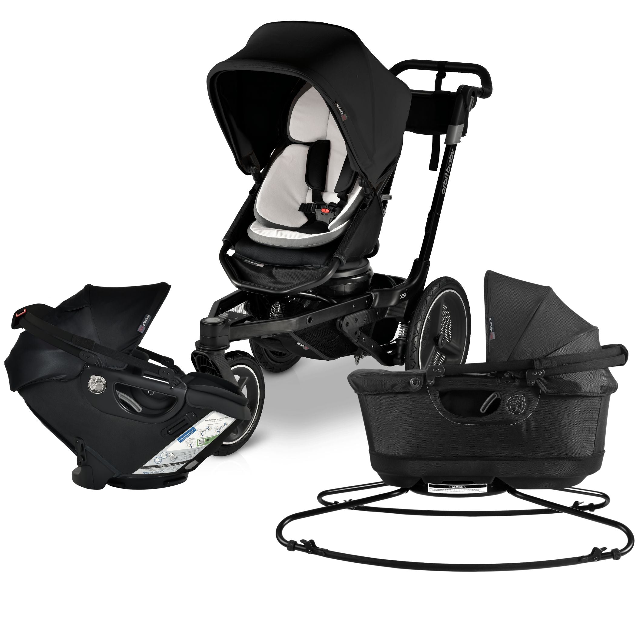 Orbit Baby Jog, Lounge, & Ride Travel System | Milk & Baby