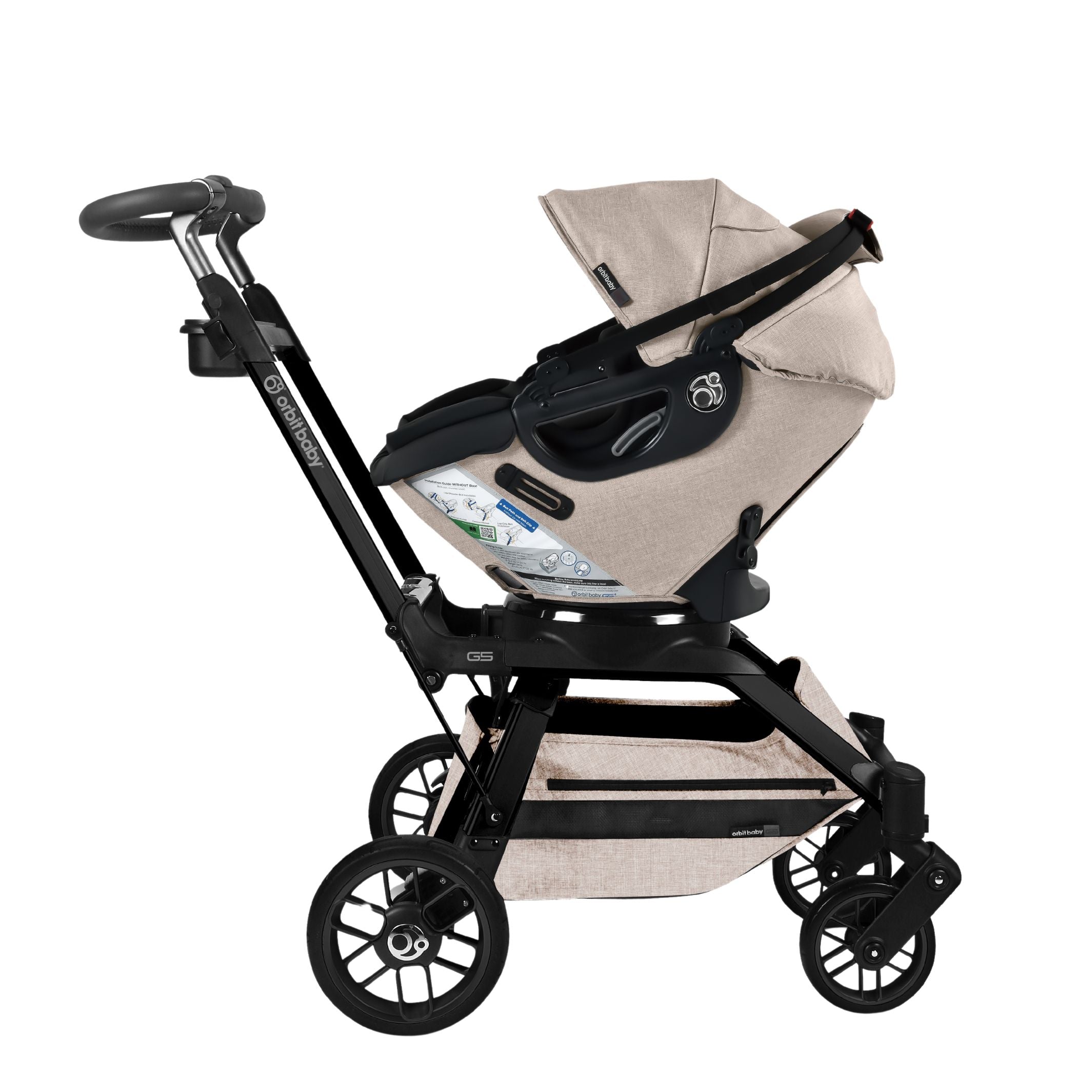 Orbitz Baby Stroll, Lounge, & Ride Travel System | Milk & Baby