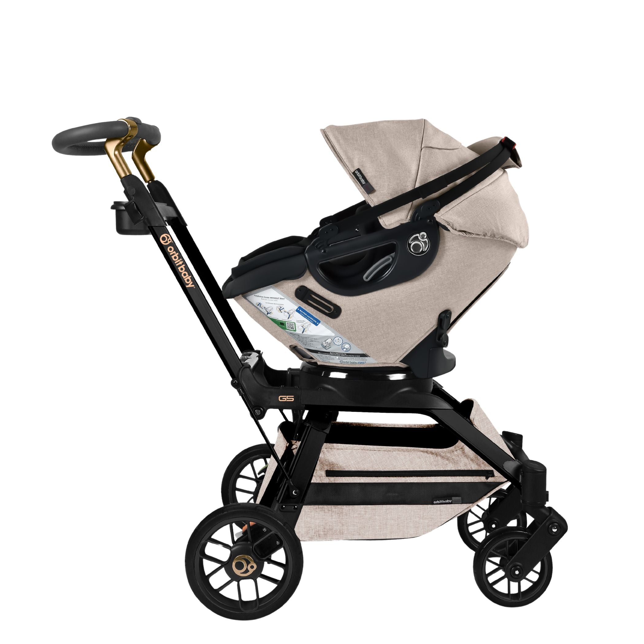 Orbitz Baby Stroll, Lounge, & Ride Travel System | Milk & Baby
