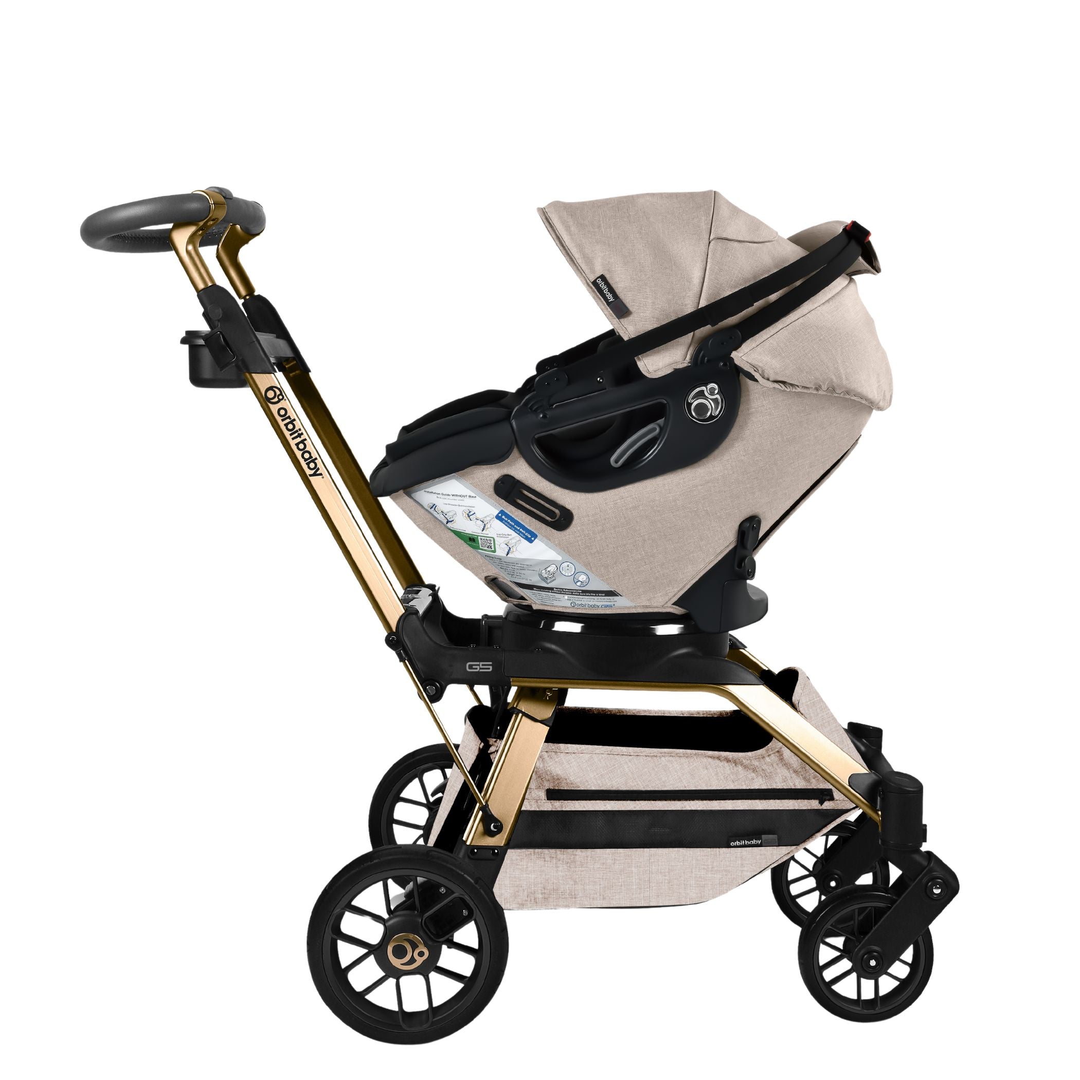 Orbitz Baby Stroll, Lounge, & Ride Travel System | Milk & Baby