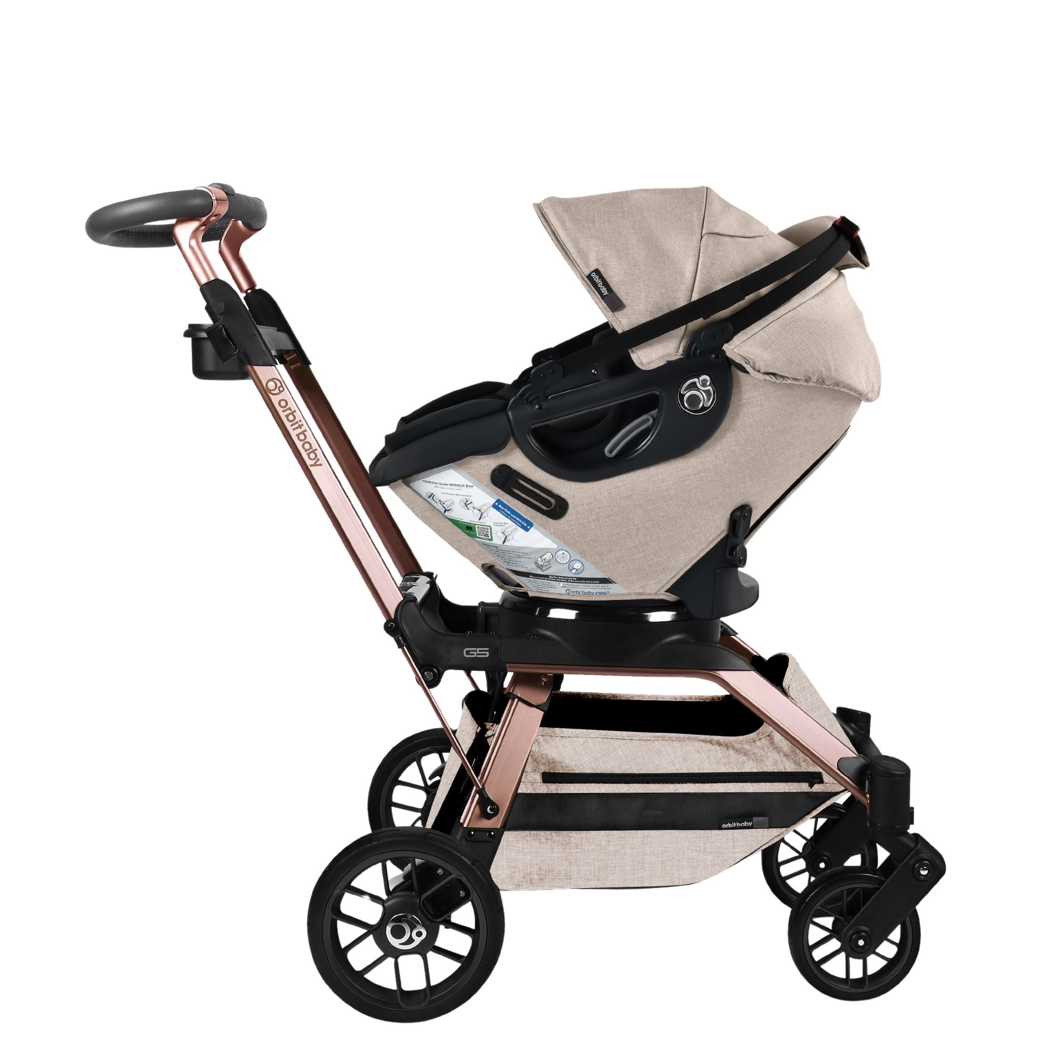 Orbitz Baby Stroll, Lounge, & Ride Travel System | Milk & Baby