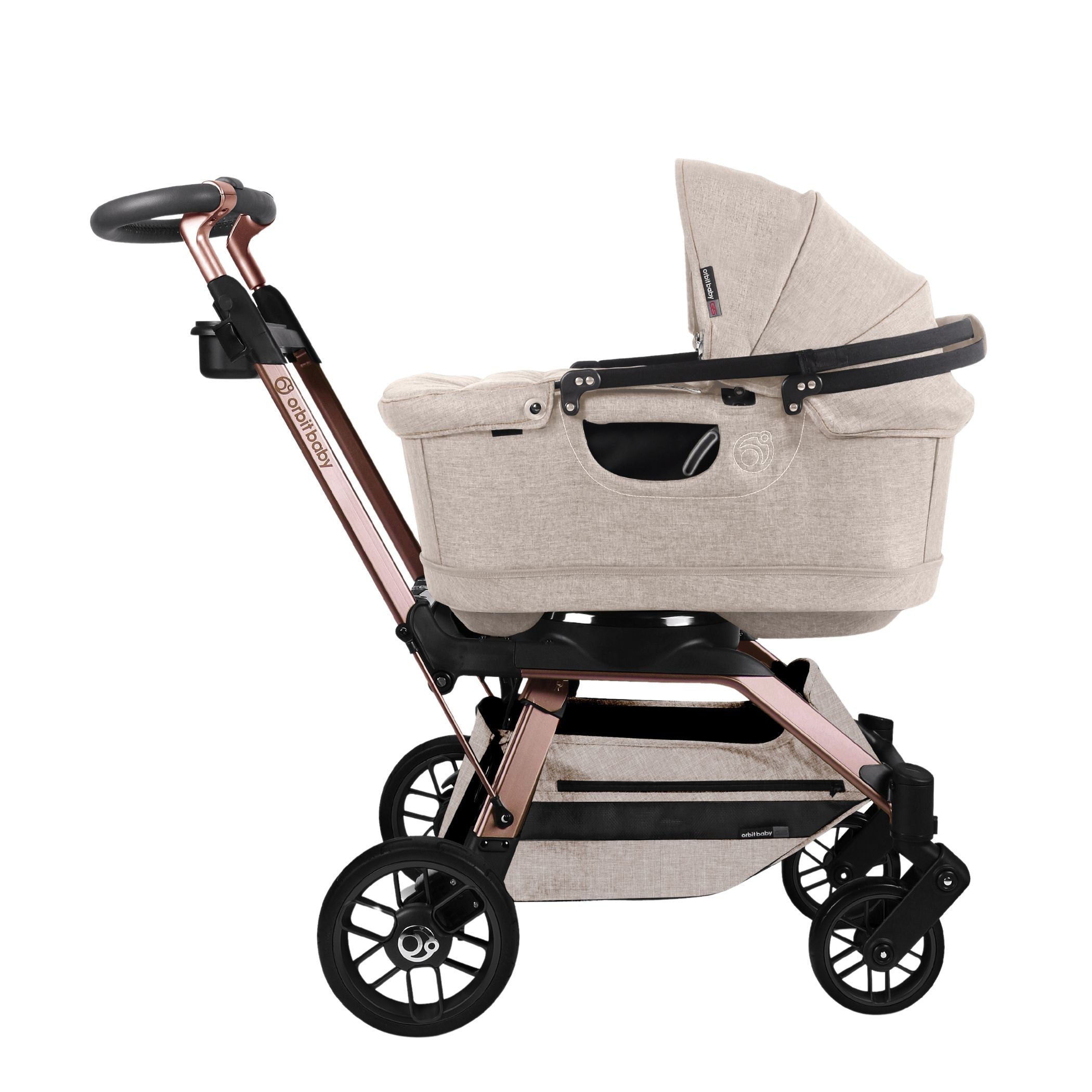Orbitz Baby Stroll, Lounge, & Ride Travel System | Milk & Baby