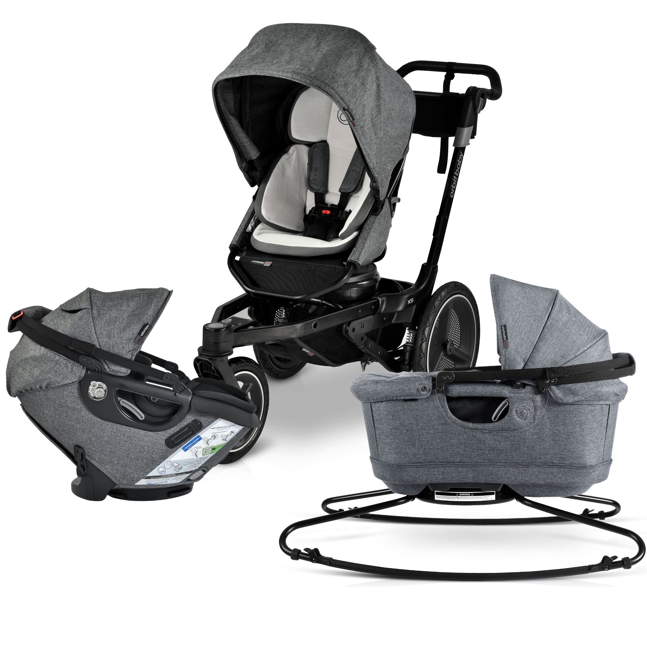 Orbit Baby Jog, Lounge, & Ride Travel System | Milk & Baby
