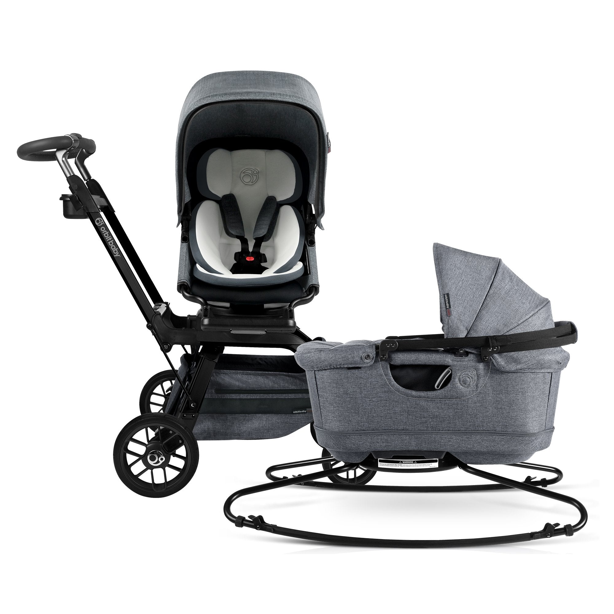 Orbit Baby Stroll & Lounge Travel System | Milk & Baby