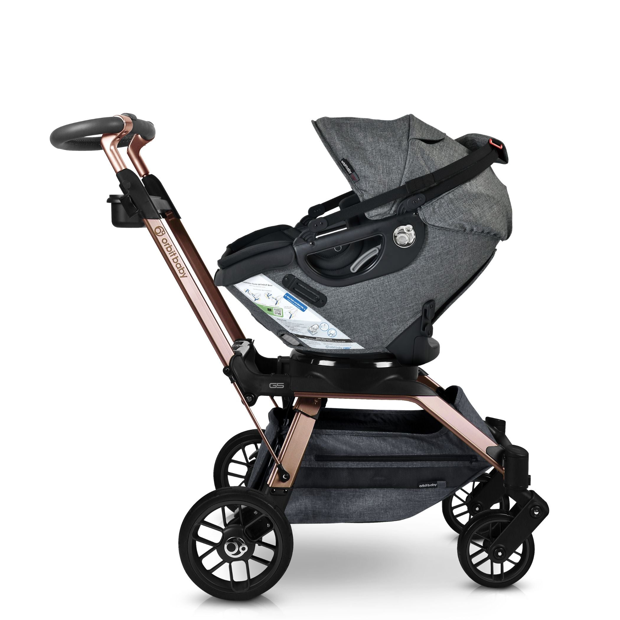 Orbitz Baby Stroll, Lounge, & Ride Travel System | Milk & Baby