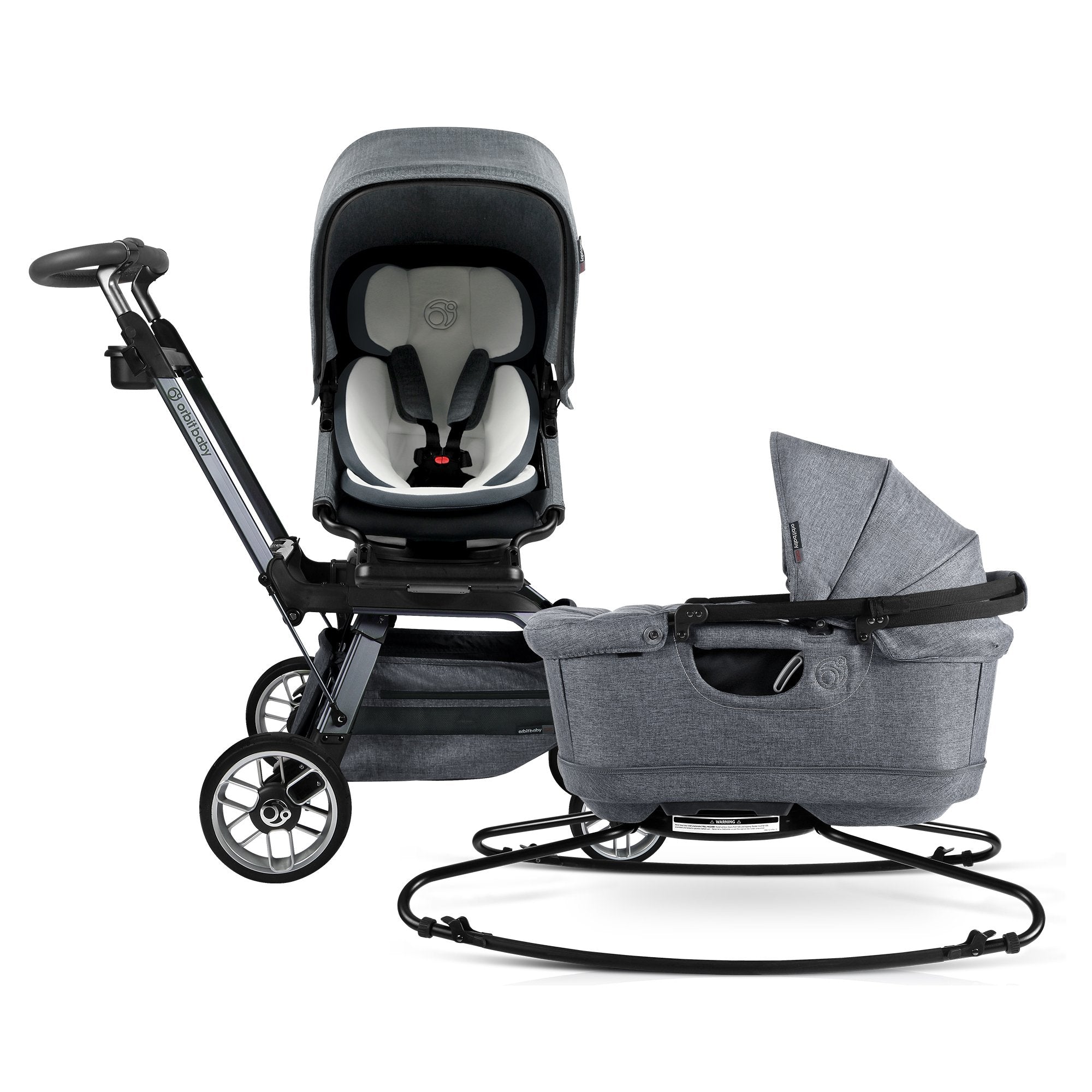 Orbit Baby Stroll & Lounge Travel System | Milk & Baby