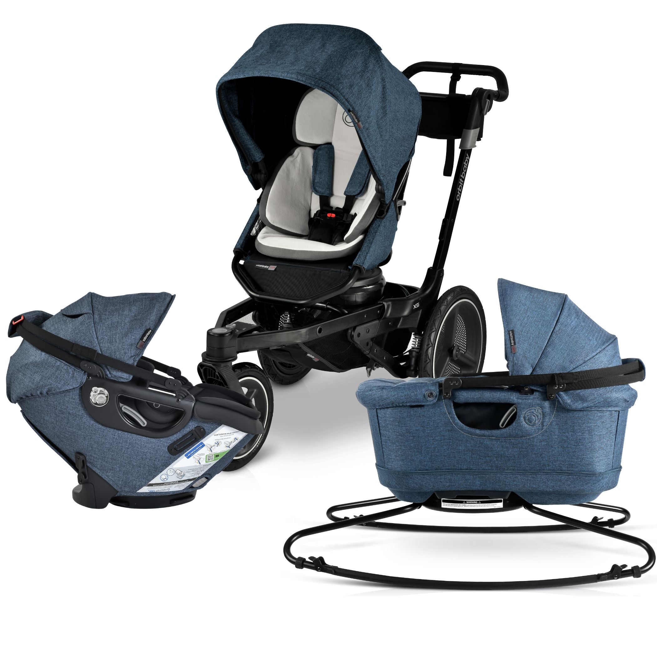 Orbit Baby Jog, Lounge, & Ride Travel System | Milk & Baby