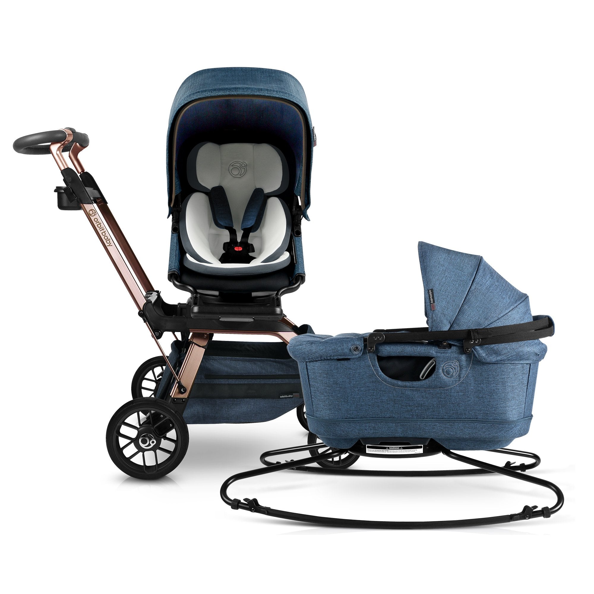 Orbit Baby Stroll & Lounge Travel System | Milk & Baby