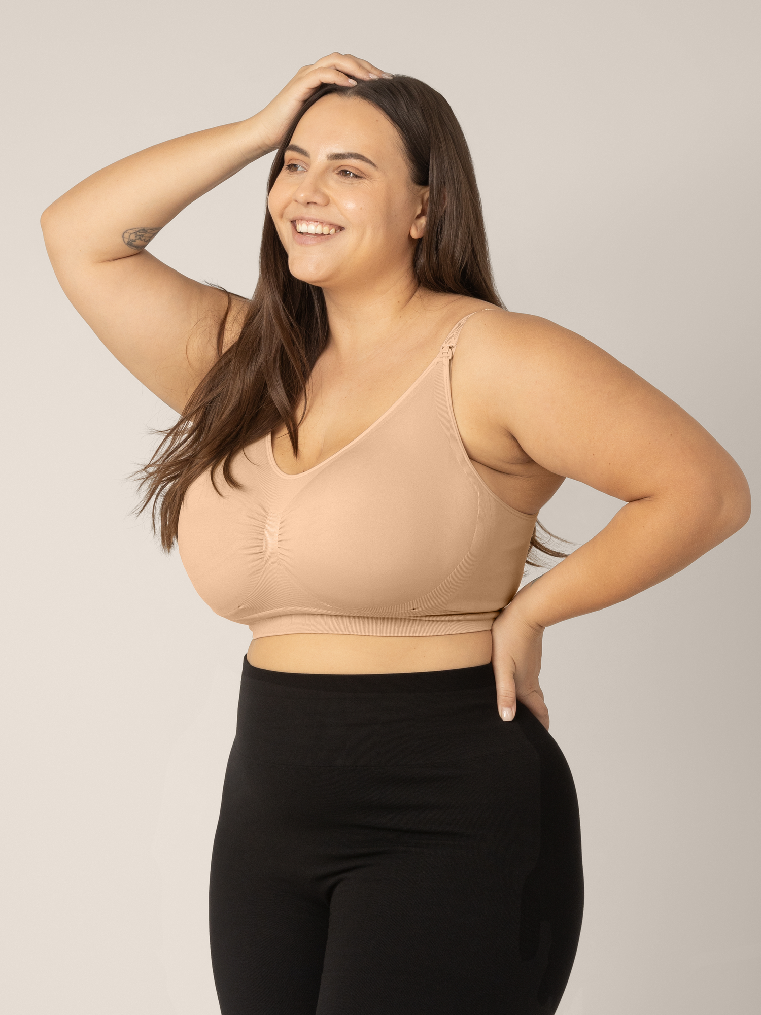 Simply Sublime® Nursing Bra | Beige | Milk & Baby