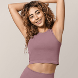 Sublime® Bamboo Hands-Free Pumping Longline Bra Top | Twilight | Milk & Baby