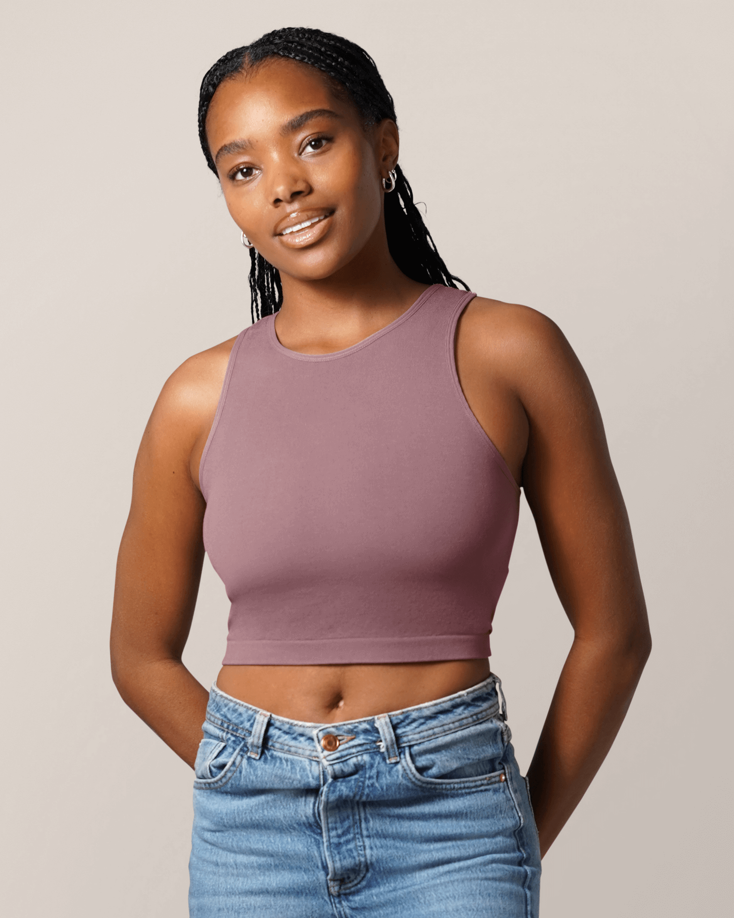 Sublime® Bamboo Hands-Free Pumping Longline Bra Top | Twilight | Milk & Baby
