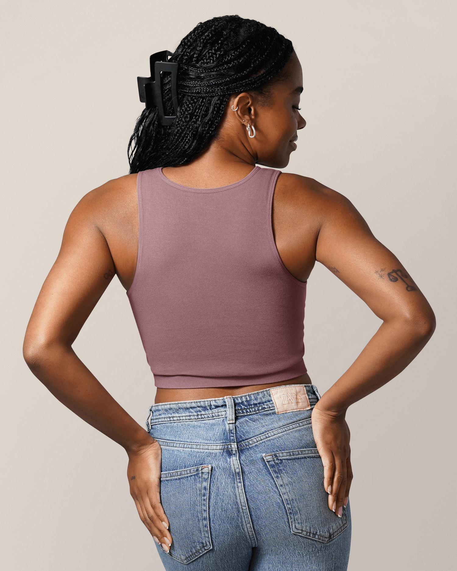 Sublime® Bamboo Hands-Free Pumping Longline Bra Top | Twilight | Milk & Baby