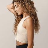 Sublime® Bamboo Hands-Free Pumping Longline Bra Top | Oatmeal Heather | Milk & Baby