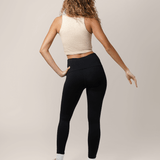 Sublime® Bamboo Hands-Free Pumping Longline Bra Top | Oatmeal Heather | Milk & Baby