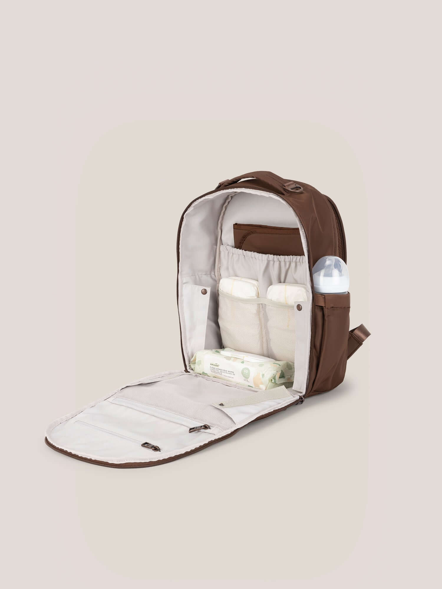 Classic Diaper Backpack - Espresso | Milk & Baby