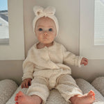 Luna + Luca Cozy Teddy Headband | Milk & Baby