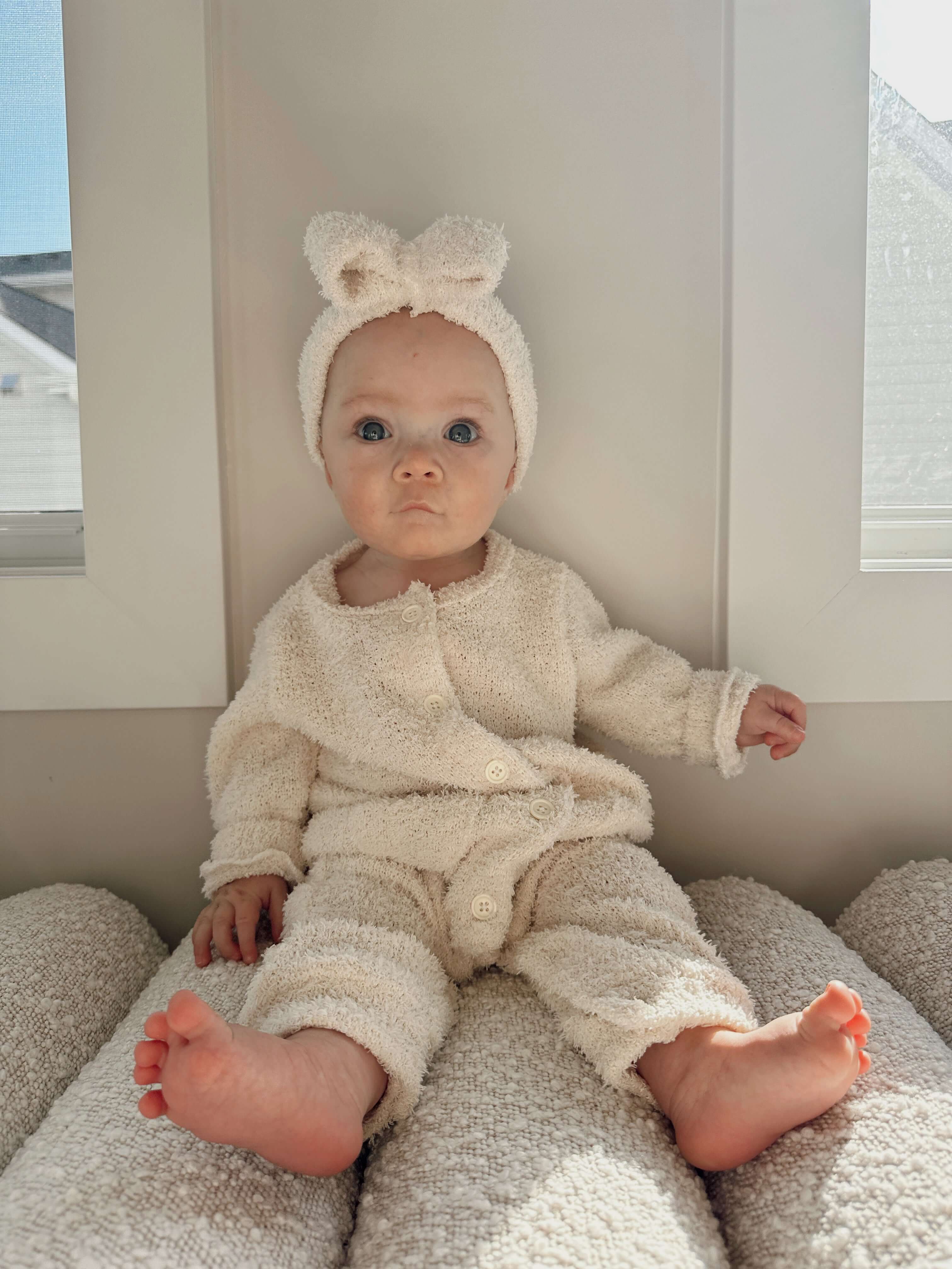 Luna + Luca Cozy Teddy Headband | Milk & Baby