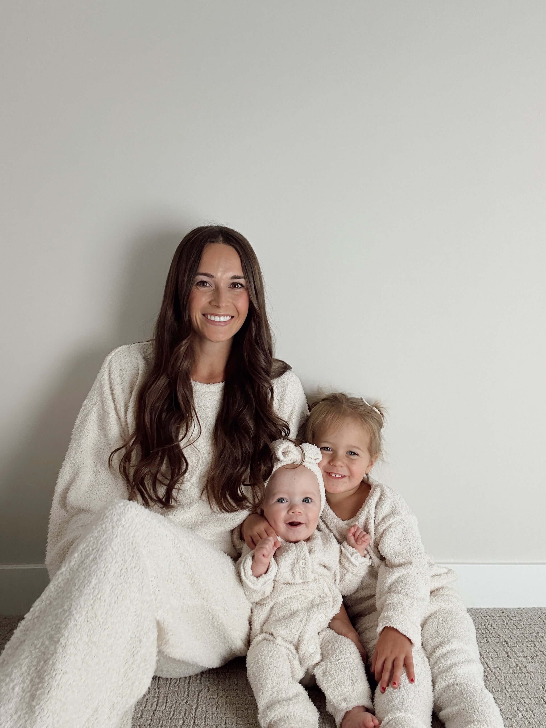 Luna + Luca Cozy Teddy Mama Set | Milk & Baby