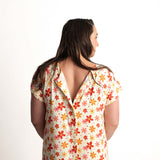 Groovy Flower Labor & Delivery Gown | Milk & Baby