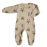 Woodland Jacquard Jumpsuit | Milk & Baby