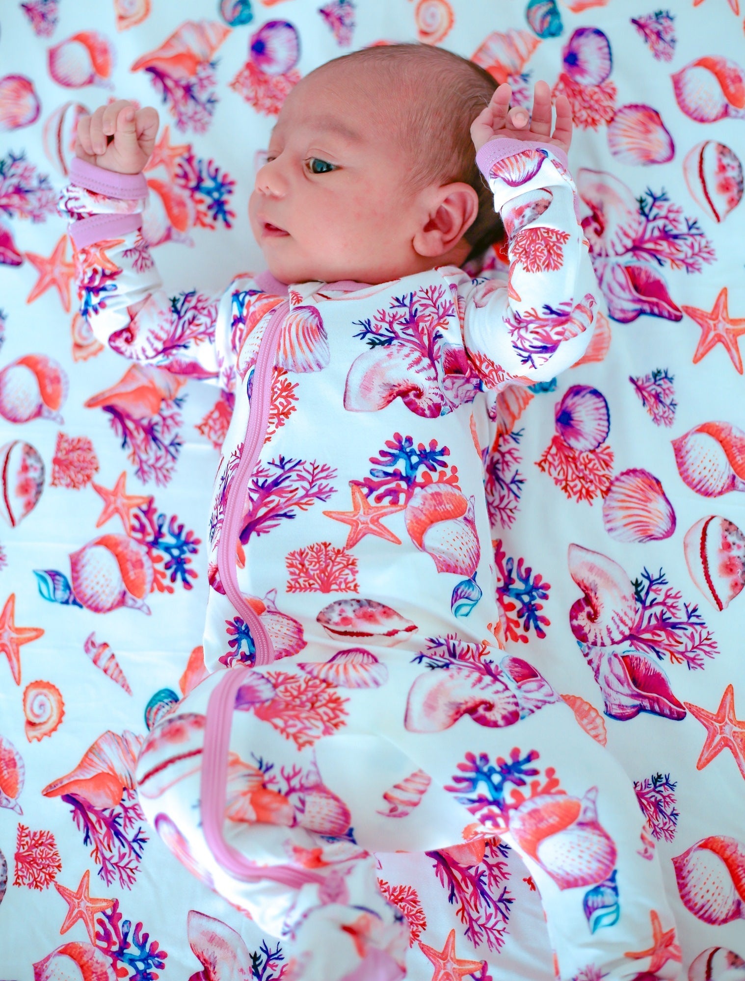 Beachy Keen Footie | Milk & Baby
