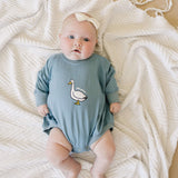 Silly Goose Bamboo Baby Romper | Milk & Baby
