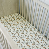 Outlaw Cowboy Muslin Crib Sheet | Milk & Baby