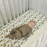 Outlaw Cowboy Muslin Crib Sheet | Milk & Baby