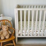 Outlaw Cowboy Muslin Crib Sheet | Milk & Baby