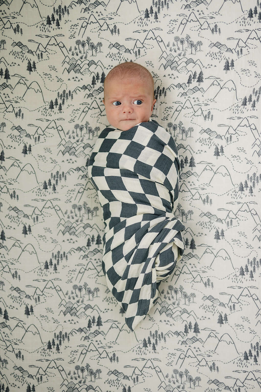 Summit Muslin Crib Sheet | Milk & Baby