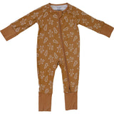 Gingerbread Bamboo Zipper | Milk & Baby