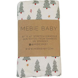 Christmas Trees Bamboo Stretch Swaddle | Milk & Baby
