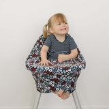 Americana Floral Ribbed Bamboo Multi-Use Cover | Milk & Baby
