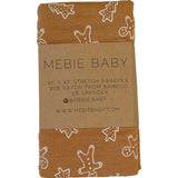 Gingerbread Bamboo Stretch Swaddle | Milk & Baby