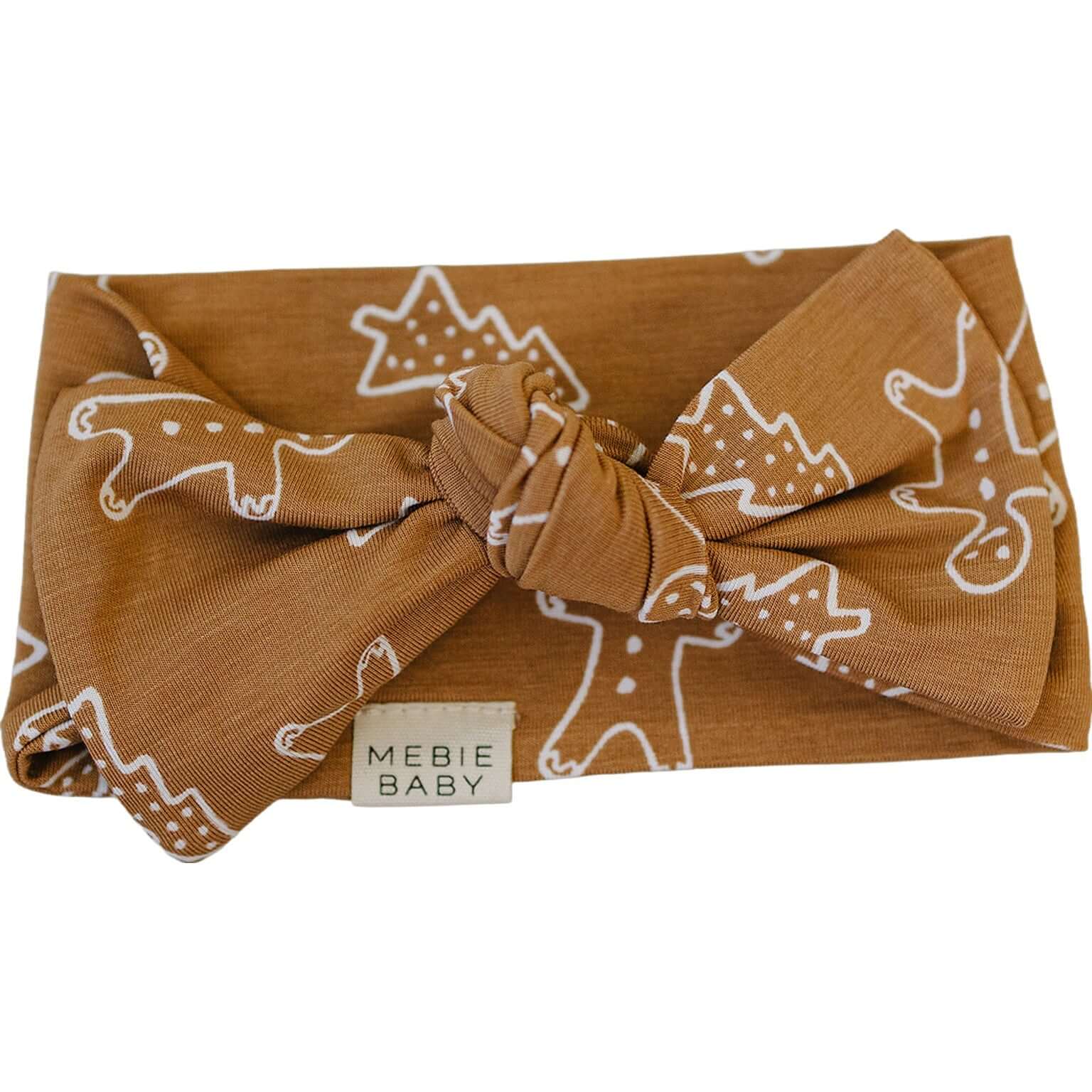 Gingerbread Bamboo Head Wrap | Milk & Baby