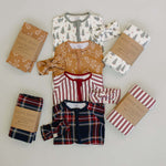 Christmas Plaid Bamboo Stretch Swaddle | Milk & Baby
