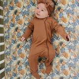 Paradise Palms Muslin Crib Sheet | Milk & Baby