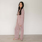 Red Stripes Pajama Set | Milk & Baby
