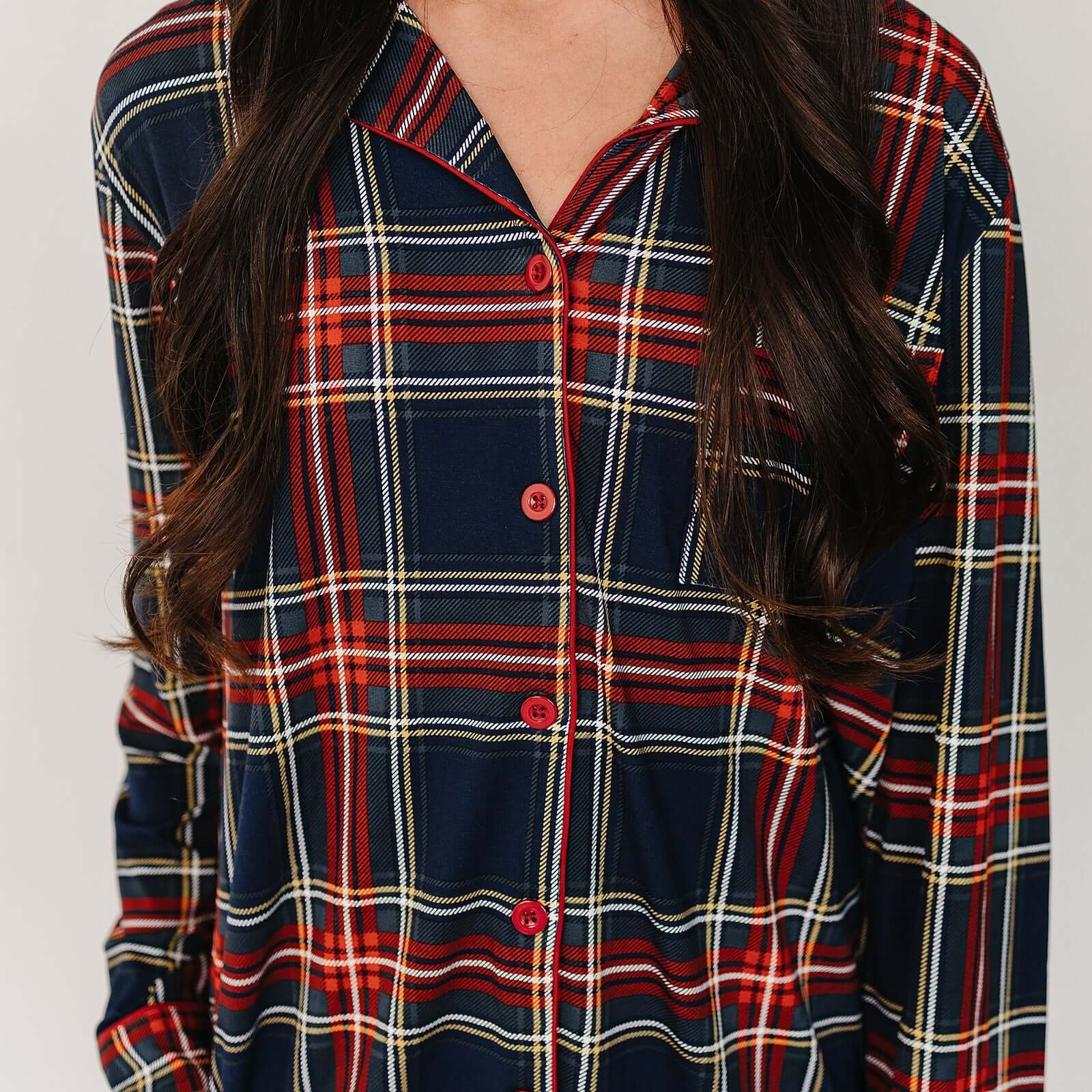 Christmas Plaid Pajama Set | Milk & Baby