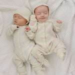 Luna + Luca Stars Cashmere Luxxe Set | Milk & Baby