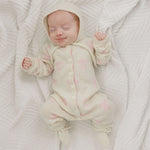 Luna + Luca Bow Cashmere Luxxe Set | Milk & Baby