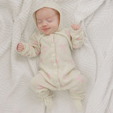 Luna + Luca Bow Cashmere Luxxe Set | Milk & Baby