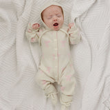 Luna + Luca Bow Cashmere Luxxe Set | Milk & Baby