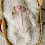 Luna + Luca Bow Cashmere Luxxe Set | Milk & Baby