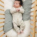 Heather Grey Bodysuit Waffle Set | Milk & Baby