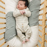 Heather Grey Bodysuit Waffle Set | Milk & Baby