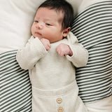 Heather Grey Bodysuit Waffle Set | Milk & Baby