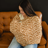 Mustard Floral Bamboo Multi-Use Cover | Milk & Baby